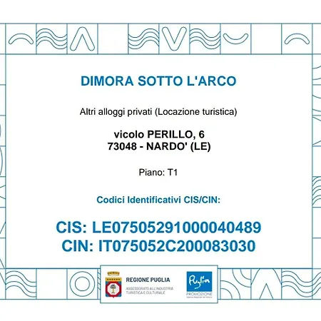 Dom wakacyjny Dimora Sotto L'arco